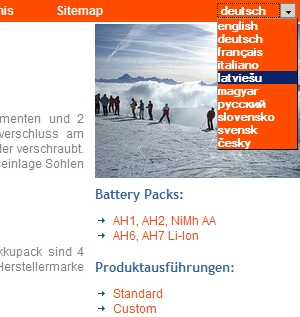 Typo3 Umsetzung von Breithuber - effet.info