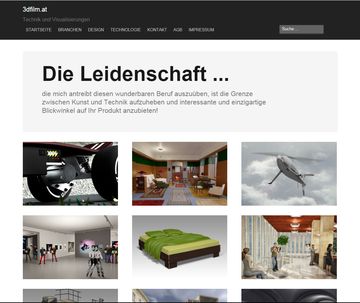 3dfilm Technik und Visualisierungen