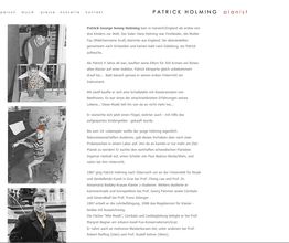 Patrick Holming pianist